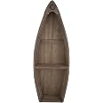 Specchio Decorativo A Forma Di Ancora Con Corda – Beachcombers Home Decor, Bianco
