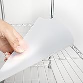 Maxtbee 5pcs Shelf Liners of Wire Shelf System,16 x 36 inch Plastic Shelf Liners Mats for Wire Shelving (Rolled,Actual Size:15.74"X35.82")