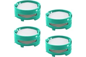 JYAILIFES Odor-Neutralizer Replacement for Vacuum Cleaner Shark ZU102 LA702 UZ565H HZ3002 IZ862H Vacuum 4 Pack