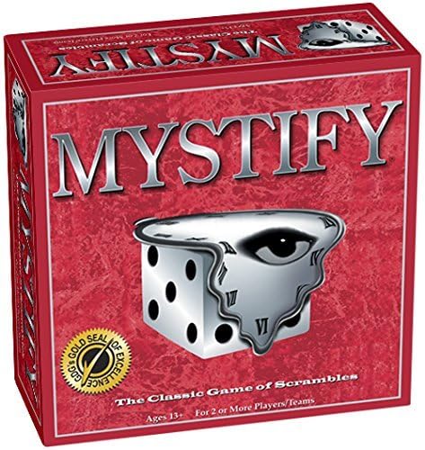 Amazon Com Mystify Word Scramble Board Game Toys Games