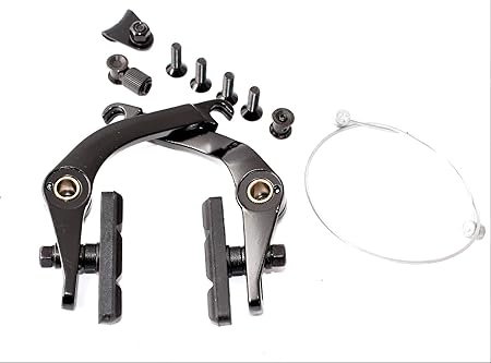 PROMAX BMX U-Brake U-Bremse Aluminium Schwarz eloxiert für Vorne und Hinten - P3 42