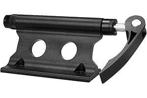 IAYOKOCC Bike Block Fork Mount, Portable Aluminum Alloy Water Proof Quick Release Bicycle Mount Rack for Truck/Trailer/Bikes (Black)