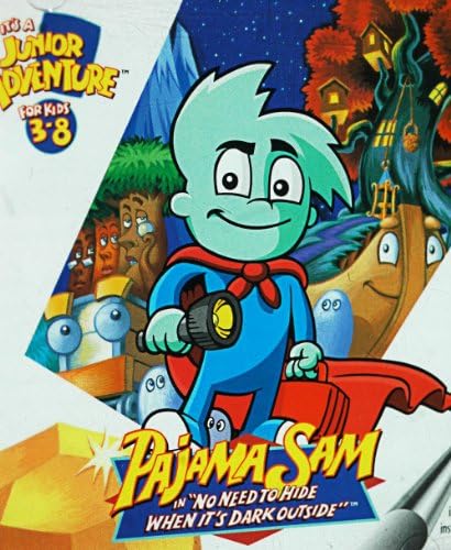 Pajama Sam in "No Need to Hide When It's Dark Outside"
