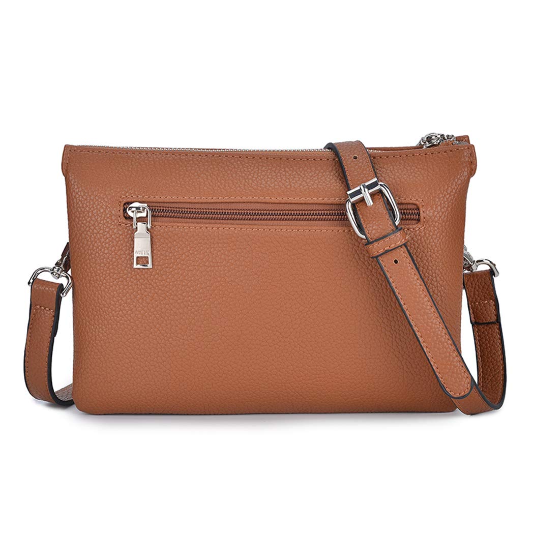 Crossbody Bag For Women Vegan Handbag Lightweight Purses Pu Leather Small Shoulder Bag Satchel With Adjustable Strap