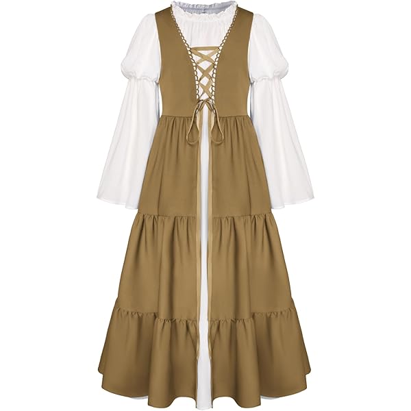 Amazon.com: Scarlet Darkness Girls Renaissance Dress Short