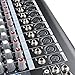 AW 10 Channel Professional Powered Mixer with USB Slot DJ Power Mixing 110V 18.9
