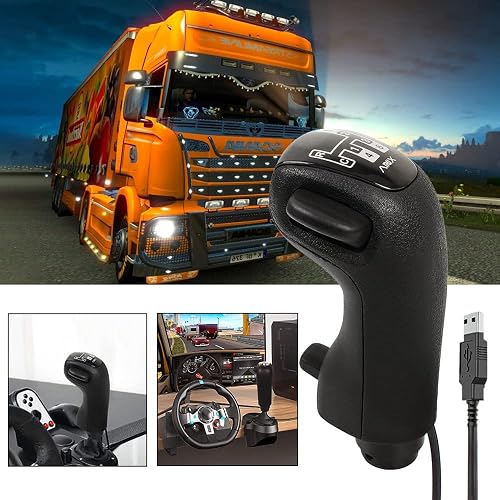 Ats Shifter Animation Mod RASTP USB American Truck Simulator Shifter, Gearshift Knob for ATS ...