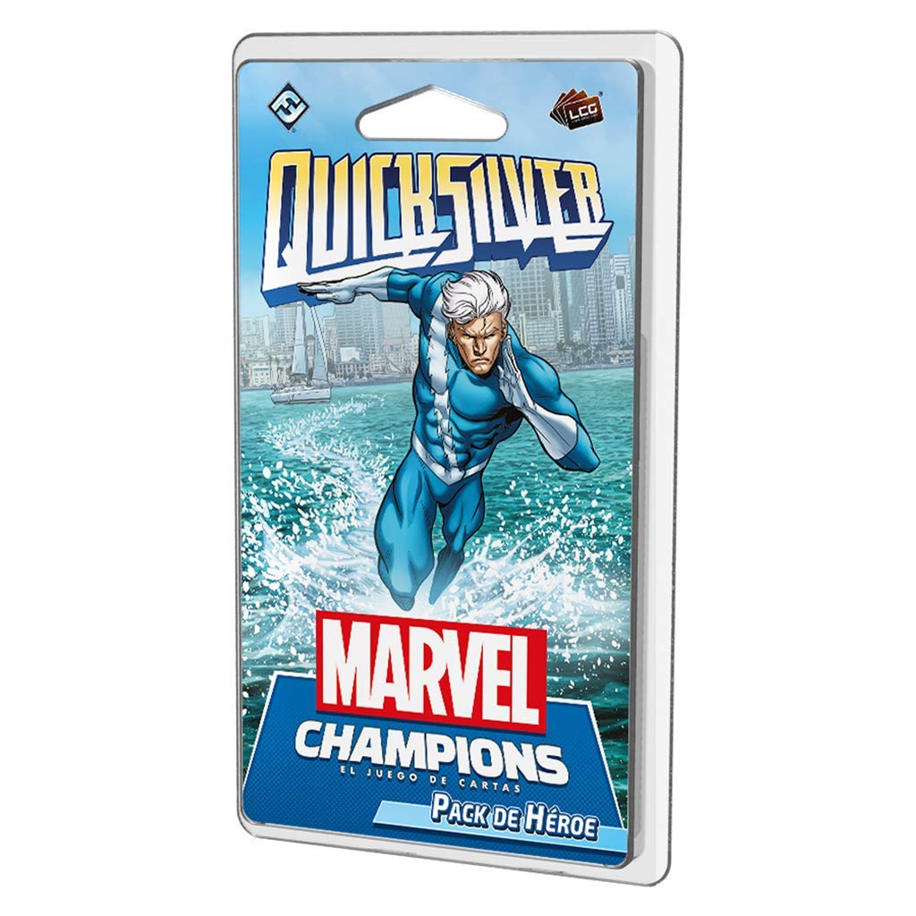 Fantasy Flight Games - Marvel Champions - Quicksilver - Heroe Pack in Spanish