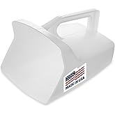 Rubbermaid Commercial Products Food Service Utility Scoop, 64-Ounce, White, for Ice/Bar and Ingredient Use in Restaurant/Kitc