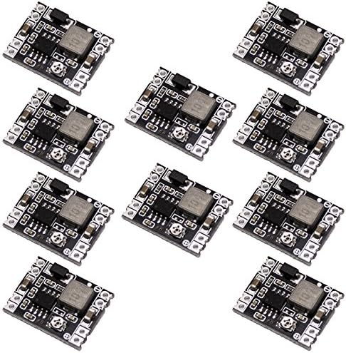 Gadgeter 10 pack LM2596 DC to DC Mini Buck Converter 4.8-26V to 0.8-20V Adjustable Power Supply Step Down Module