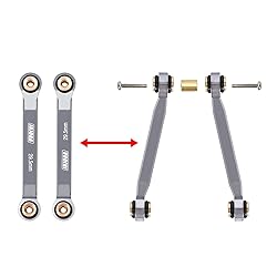 INJORA Aluminum High Clearance 4 Links Set for 1/24