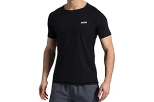 VAYAGER Men's Swim Shirts Rash Guard UPF 50+ T Shirts Quick Dry Loose Fit Water Surfing Shirt