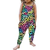 Vieille Baby Toddler Girl Cute Strap Jumpsuit One-piece Romper with Pockets 1-8 Years