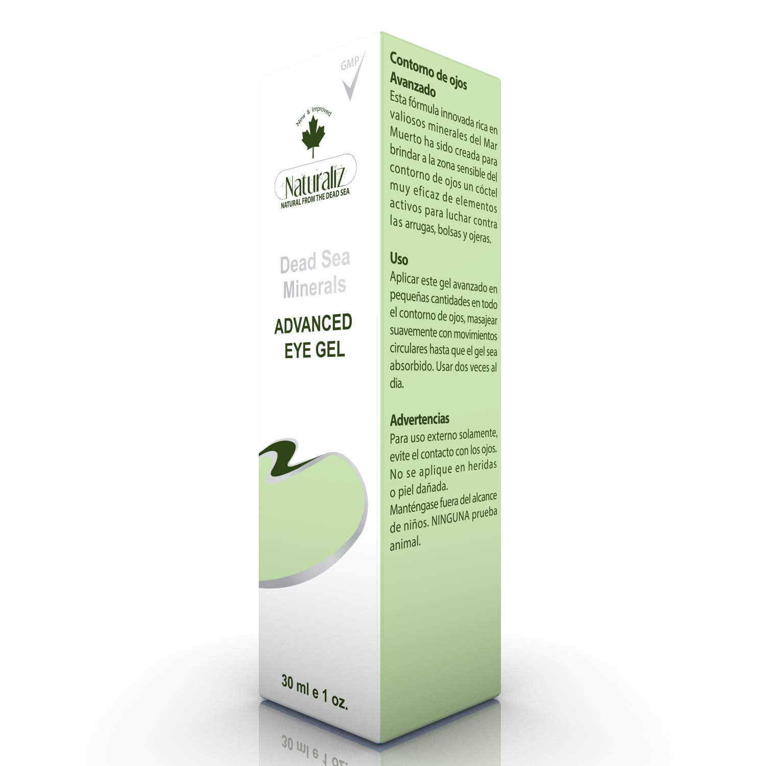 Naturaliz Dead Sea Eye Cream, Anti-aging Moisturizer for Puffiness, Crow’s Feet, Wrinkles and Dark Circles, 1 oz: Beauty
