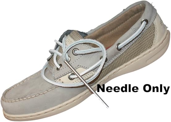 boat shoe lacing needle
