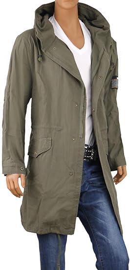 Amazon モッズコート 大きいサイズ メンズ ミリタリーコート コート ミリタリー C 06 カーキ 5l コート ジャケット 通販