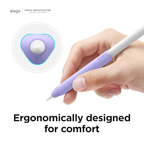elago Grip [2 Pack] Compatible with Apple Pencil Pro, Apple Pencil - Main Image