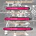 Weight Lifting Belt for Women, Nylon Weightlifting Belt,5 inches Wide Weight Belt for Gym Lifting Squatting, Provide Support to Waist Lower Back, Pink (Medium)