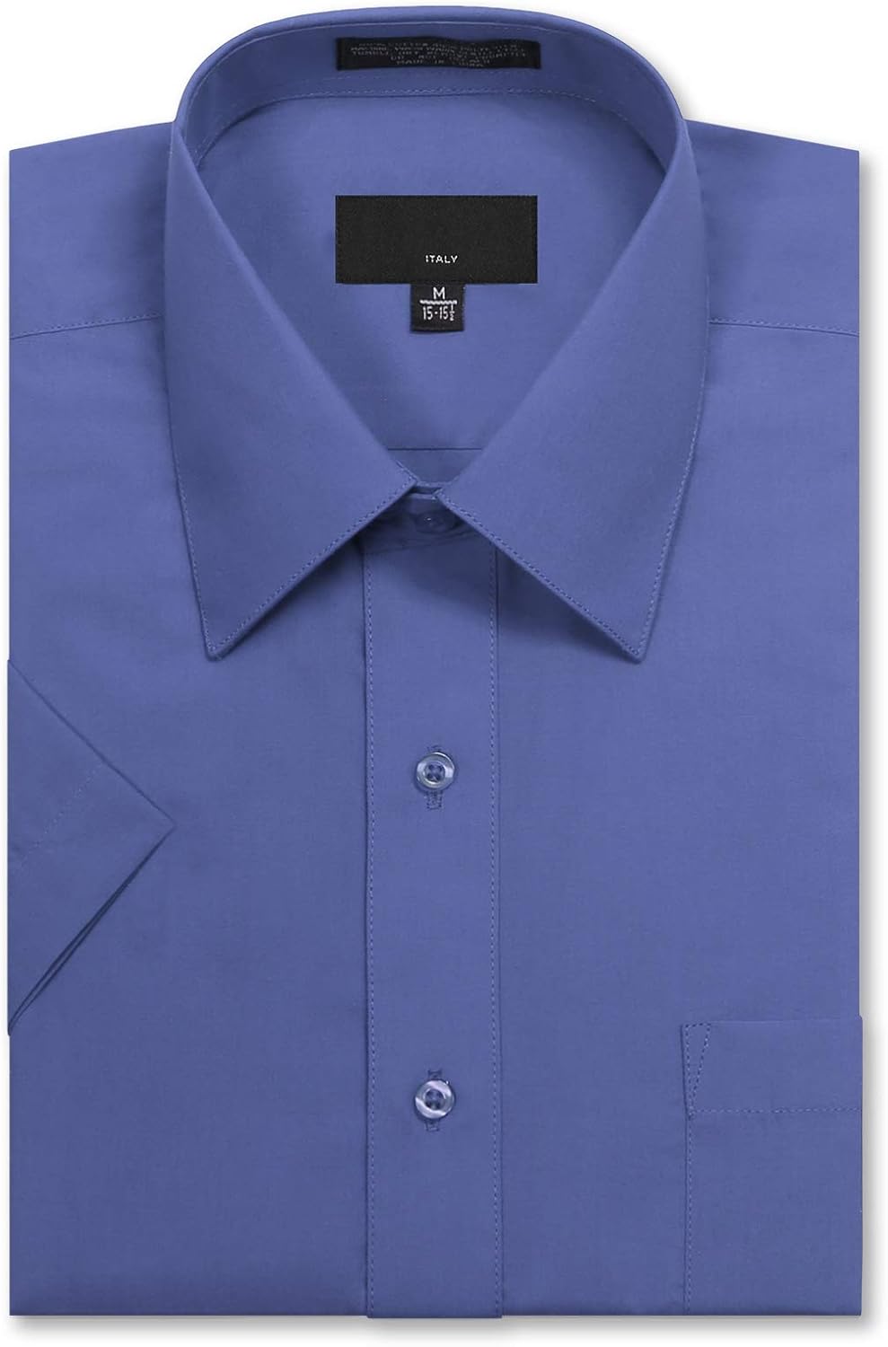 Allsense Men's Regular Fit Short-Sleeve Dress Shirts at  Men’s Clothing store