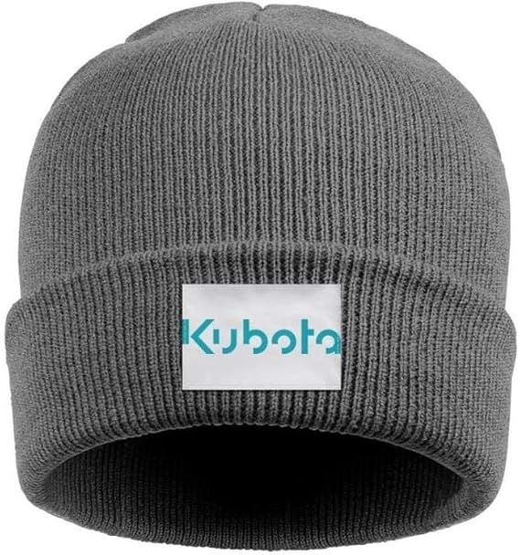 Unisex Custom Caps KubotaLogobKnit Beanie Hat for