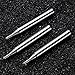 8 Pieces Gear Fire Bellows Collapsible Outdoor Blow Fire Tube Fire Blower Campfire Tool Stainless Steel Telescopic Gear Fire Bellow for Camping Traveling Fireplace