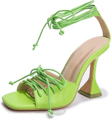 spool heel sandals