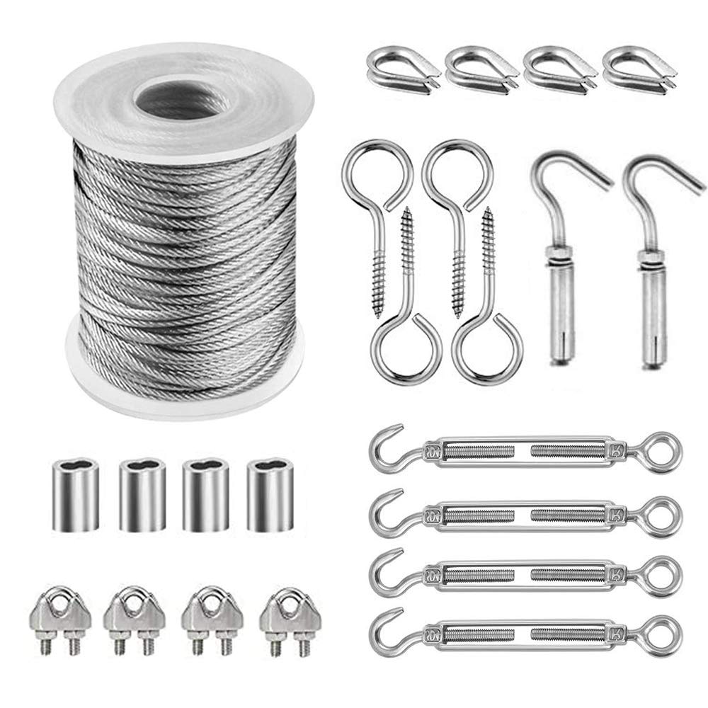 Discra Cable Railing Kit/Garden Wire/Espalier Wire Kit/Wire Fence Roll