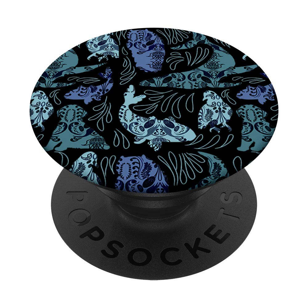 Animal Nature Pattern Art Cool Hobbies Hunting Hunter Gift PopSockets Grip and Stand for Phones and Tablets