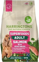 Harringtons Salmon & Veg Grain Free Dry Dog Food 12kg Complete view 2