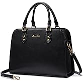 LOVEVOOK Purses and Handbags for Women, Vintage-Style Leather Top Handle Shoulder Bag Satchel Tote Crossbody Purse for Ladies