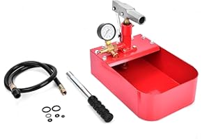 GAROSA Professional 1000 PSI Manual Hydraulic Pressure Test Pump for Pipe Valve Pressure Testing High Pressure Hand Tool for Hydraulic System Testing