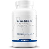 Biotics Research GlucoBalance Chromium, Vanadium, L carnitine Supplement, Supports Metabolic Health and Maintain Healthy Blood Lipid Levels - 180 Capsules