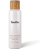 Soothe Au Naturel Cleansing Feminine Wash Gel for Intimate Areas & Sensitive Skin, Daily Vaginal Wash with Rose, Odor Control