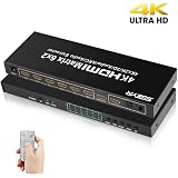 Commutateur HDMI SGEYR 3 Entrées 1 Sortie - 4K HDR - Avec Télécommande - Pour PS4, Xbox, Blu-ray