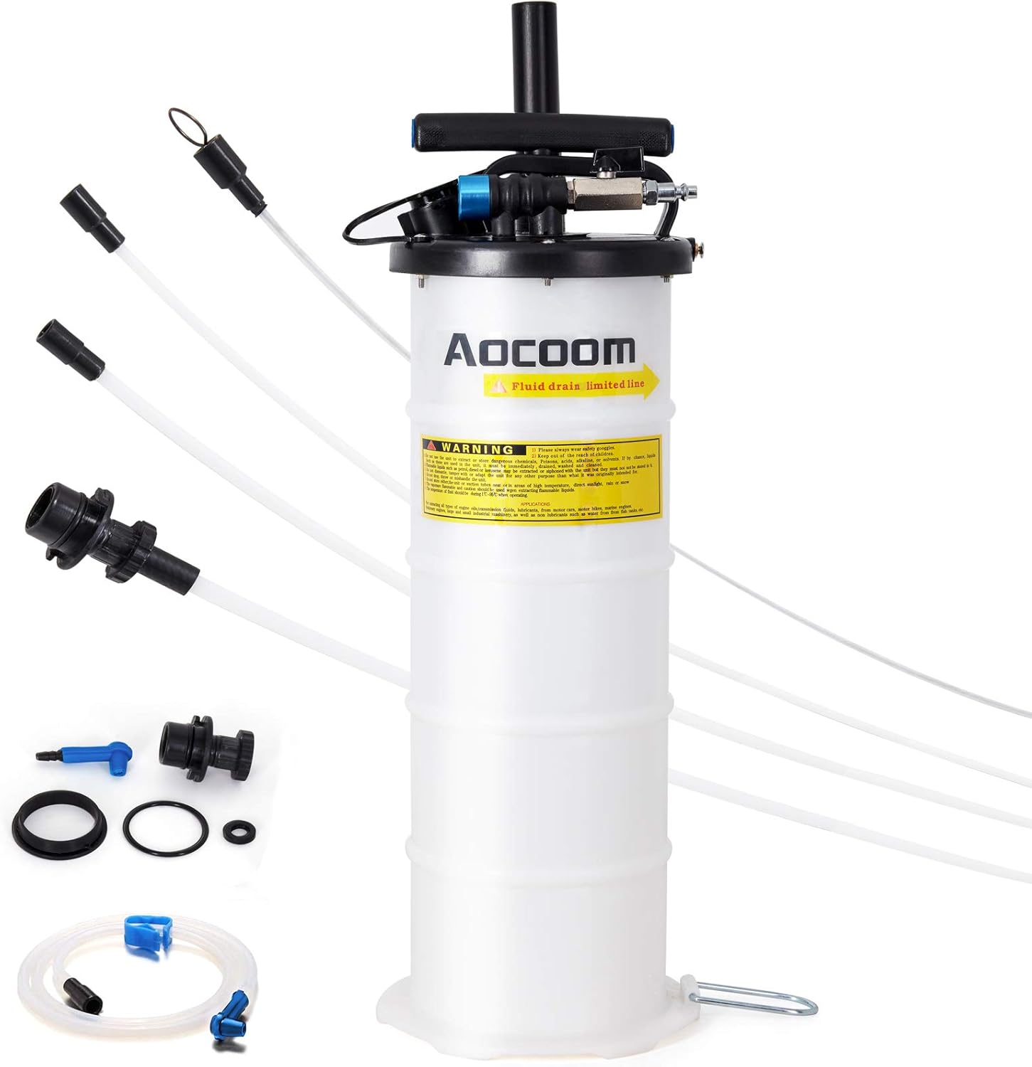 Fluid Pneumatic/Manual Evacuator Fluid Transmission Vacuum Changer Oil