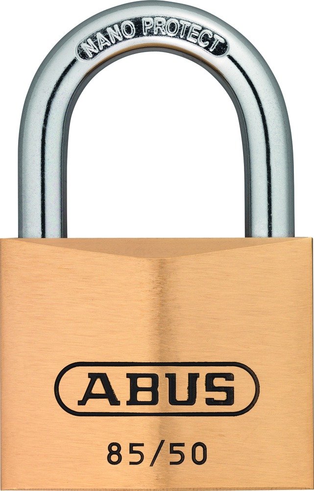 ABUS 09441 Stainless Steel Shackle Service Brass Padlock with 2726 Alike Keyed