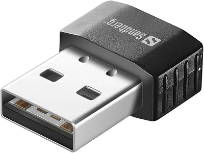 Sandberg Micro Wifi Dongle 650 Mbps USB WiFi Adapter Dual Band 2.4GHz 5GHz