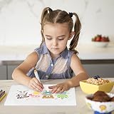 Hisredsun A4 Magnetic Dry Erase Whiteboard Sheets 2 Pack Fridge Organizer view 4