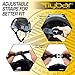 Flybar Bike Helmet- Multi Sport Dual Certified Adjustable Dial, Skateboard Helmet, Roller Skating, Pogo, Electric Scooter, Snowboard, Boys and Girls Kids- Adults Helmets (Fly,M-L)