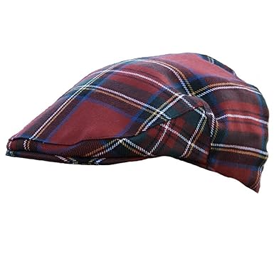 flat cap plaid