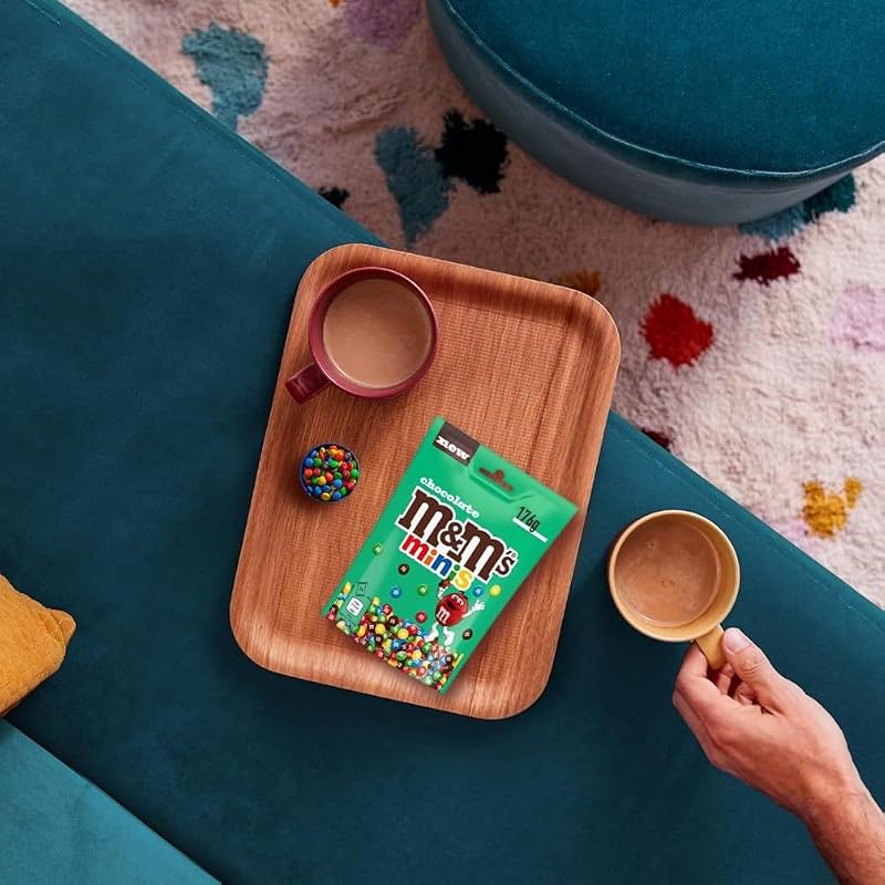 M&m's minis snack em bolas coloridas de chocolate ao leite 176g