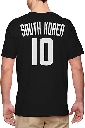 Amazon.com: South Korea Football Jersey - Korean National Soccer Men's T-Shirt: Clothing
