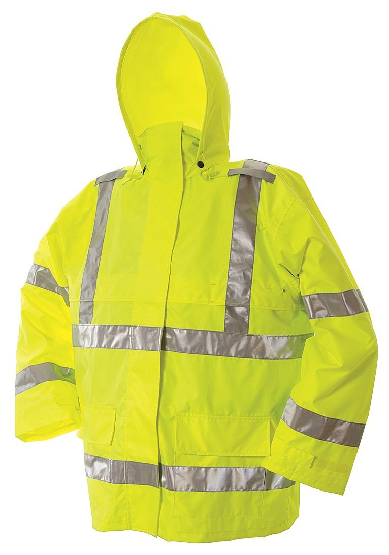 Viking Hi Vis Rain Jacket Factory Sale 