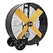 Master Professional High Capacity Belt-Drive Barrel Fan, 36-inch, 2 Speed, OSHA Compliant - MAC-36-BDF