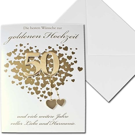 Carta Matrimonio Carta Nozze D Oro 50 Anni Cuore Quattro Stagioni Buste Amazon It Cancelleria E Prodotti Per Ufficio