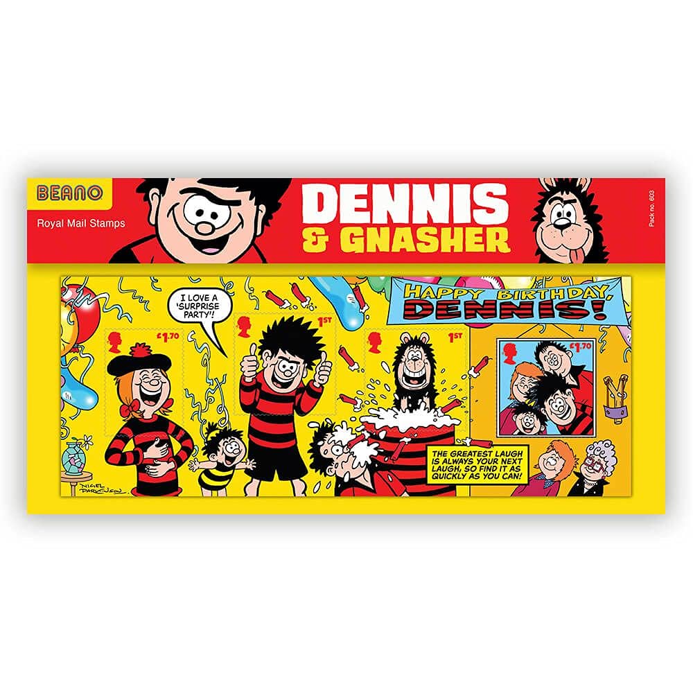 Dennis and Gnasher Stamp Presentation Pack 2021