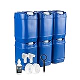 Saratoga Farms 5-Gallon Stackable Water Storage