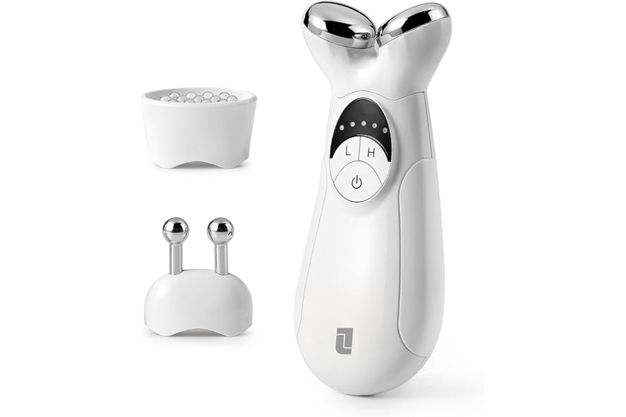 Lifetrons Beauty Ultra Facial Lift – with Microcurrents & Light Therapy 3-in-1 System EP-400D