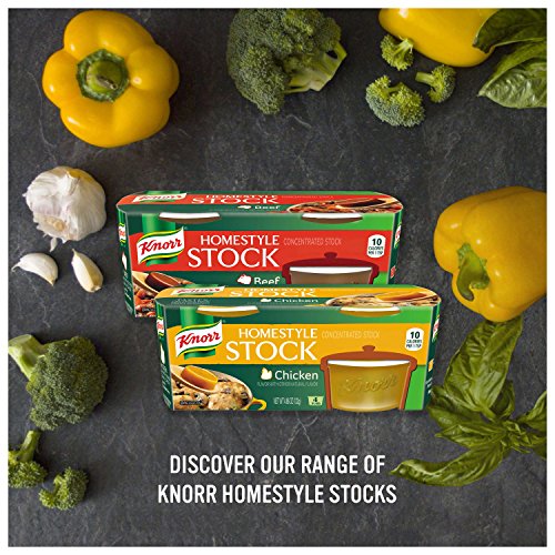 Knorr Homestyle Stock Concentrated Broth, Beef 4.66 oz, (4 count) 4