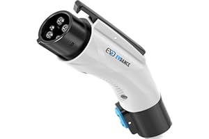 EVDANCE NACS to J1772 Adapter, 48A & 250V Portable Charging Adapter, Safety Certified Compatible with High Powered Connectors, Destination Chargers & Mobile Connectors